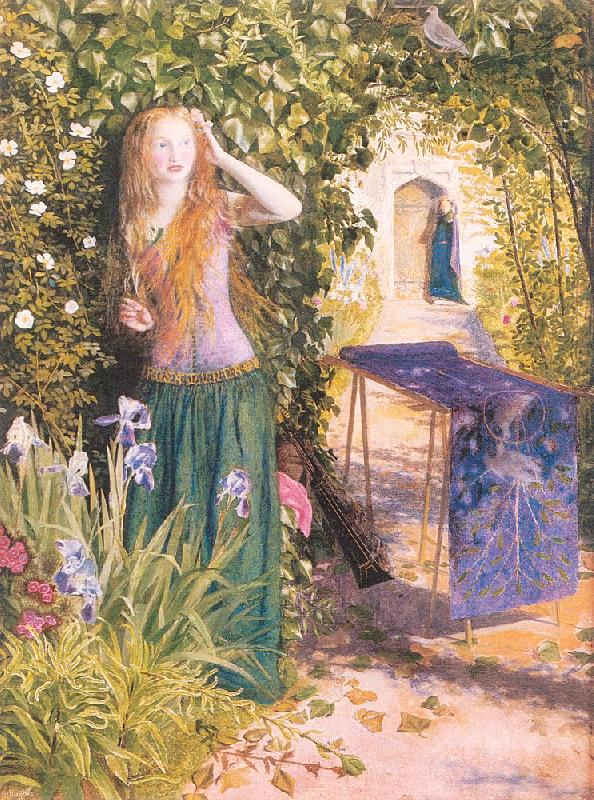 Arthur Devis Fair Rosamund oil painting picture